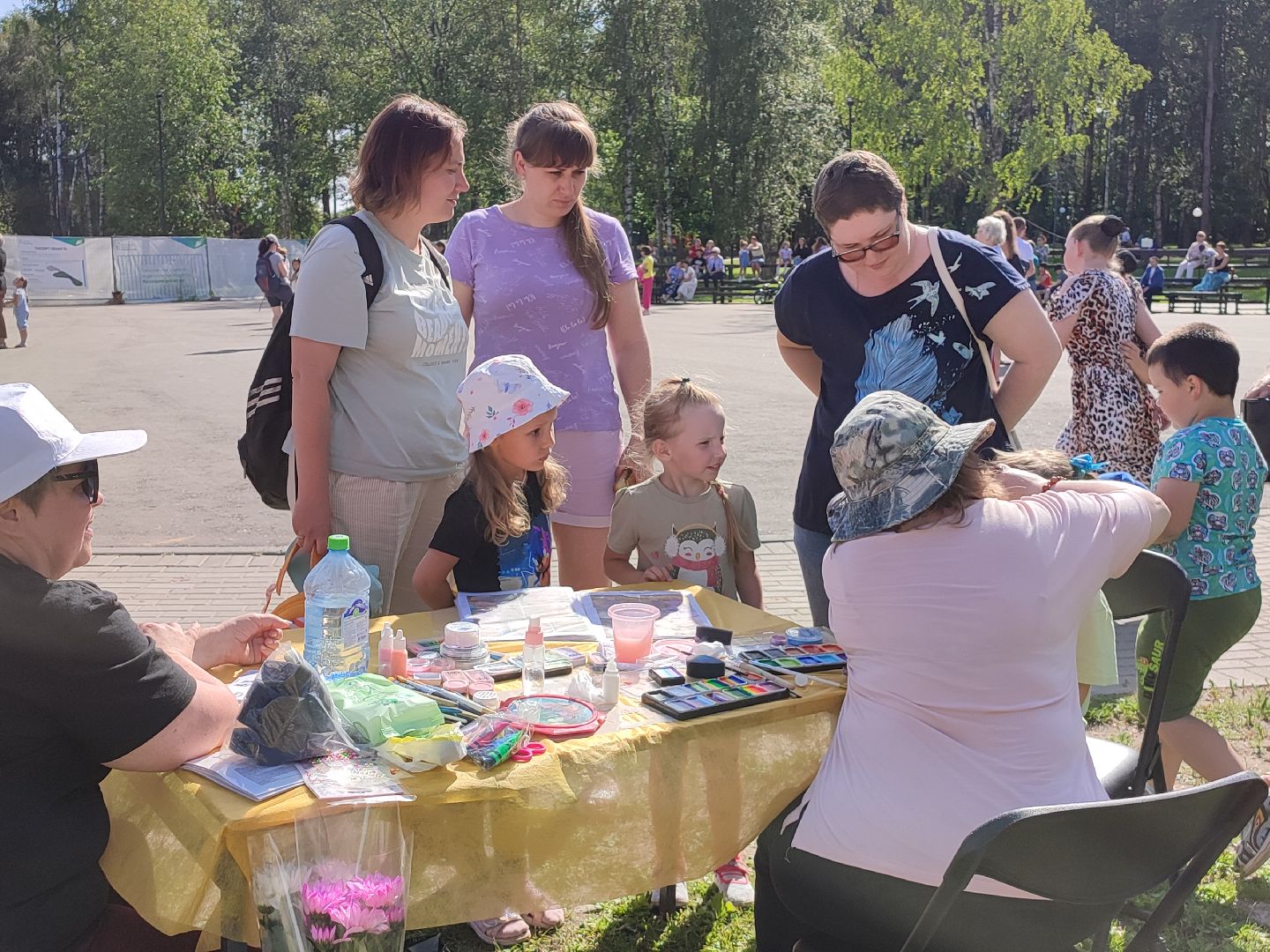 #аквагримм, #дети, #талдом, #паркпобеды, #краски