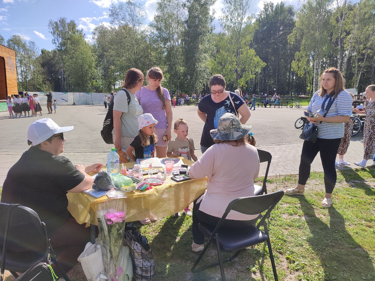 #аквагримм, #дети, #талдом, #паркпобеды, #краски