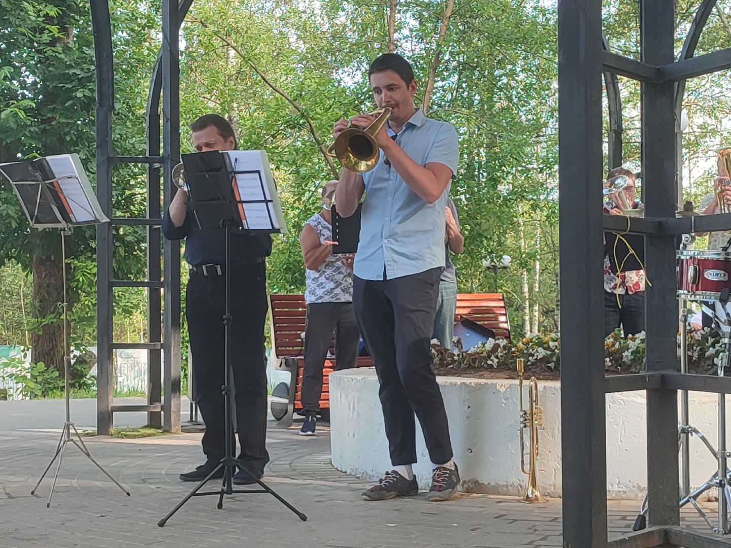 #духовойоркестр, #талдом, #паркпобеды, #музыка, #культурныйотдых