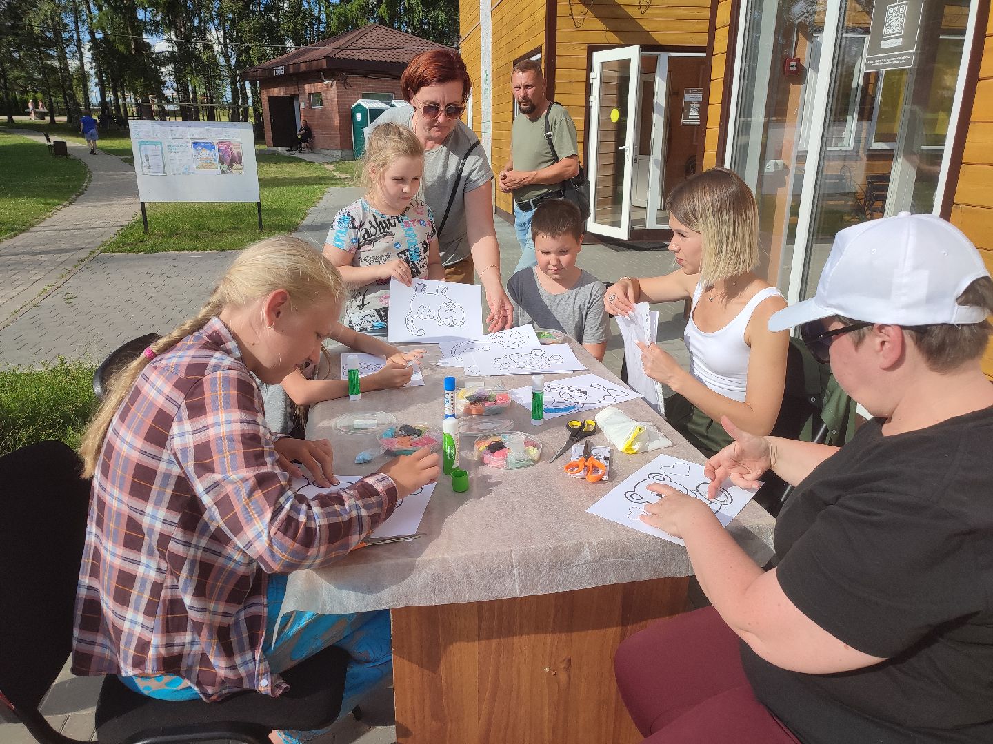 Тадом, дети, мастер-класс