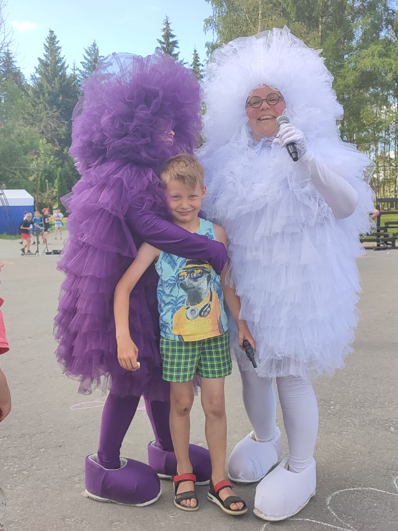 #дети, #талдом, #паркпобеды, #рисункинаасфальте, #мелки