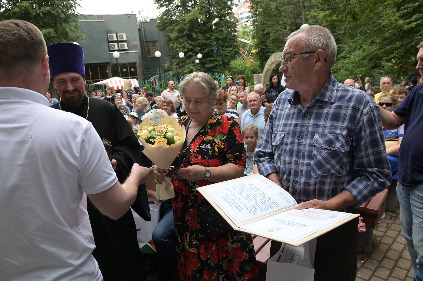 юбиляры; свадьба; праздник; видное