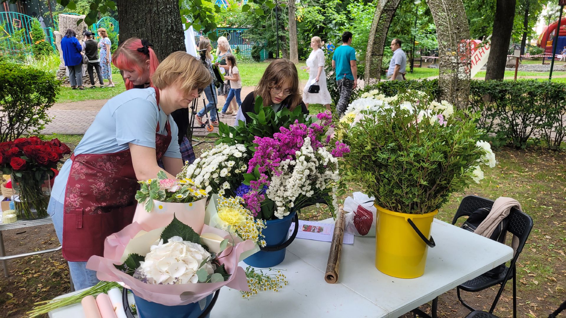 цветы; занятия; видное; парки подмосковья