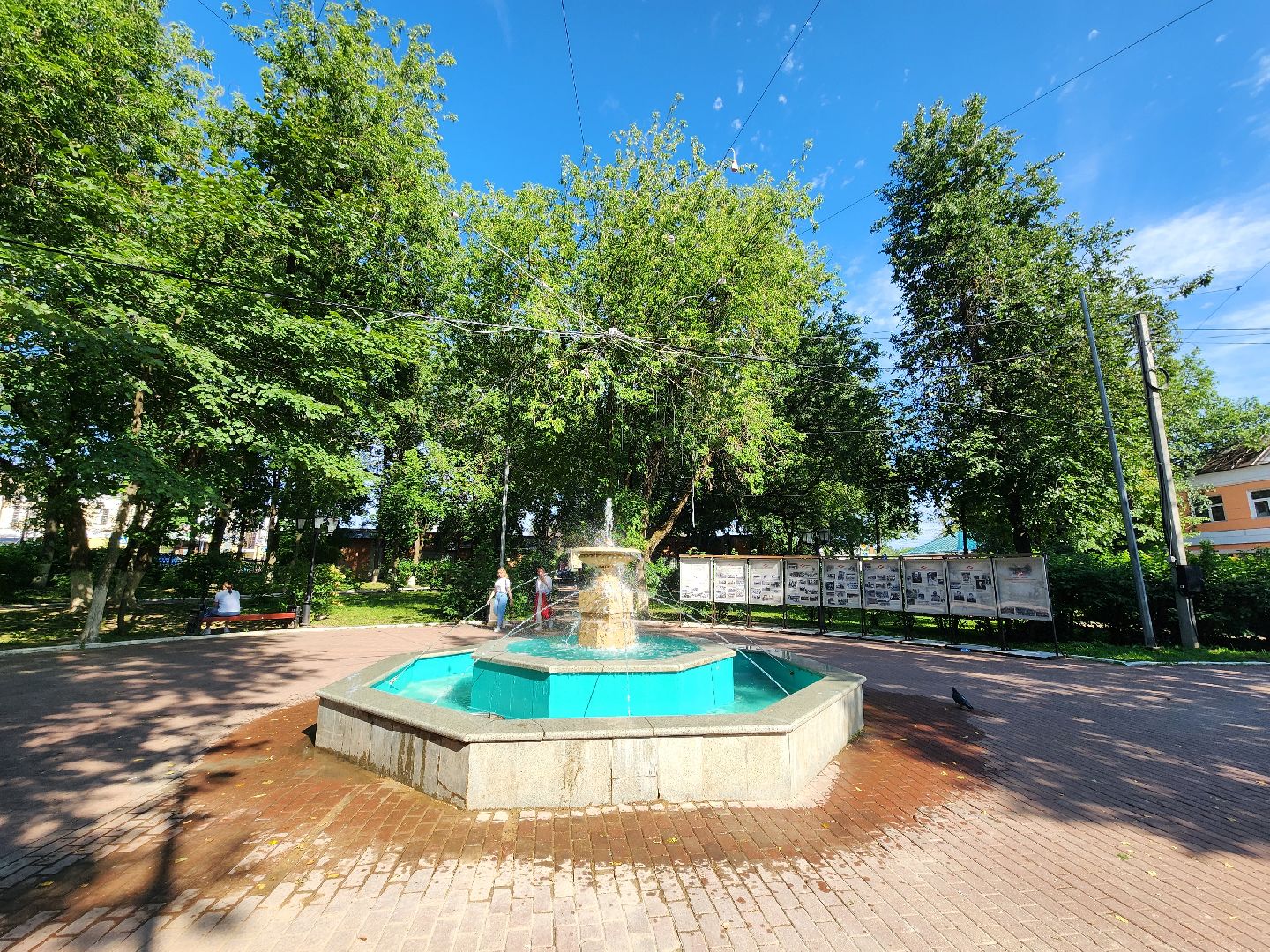 Звенигород, благоустройство, фонтаны, туризм