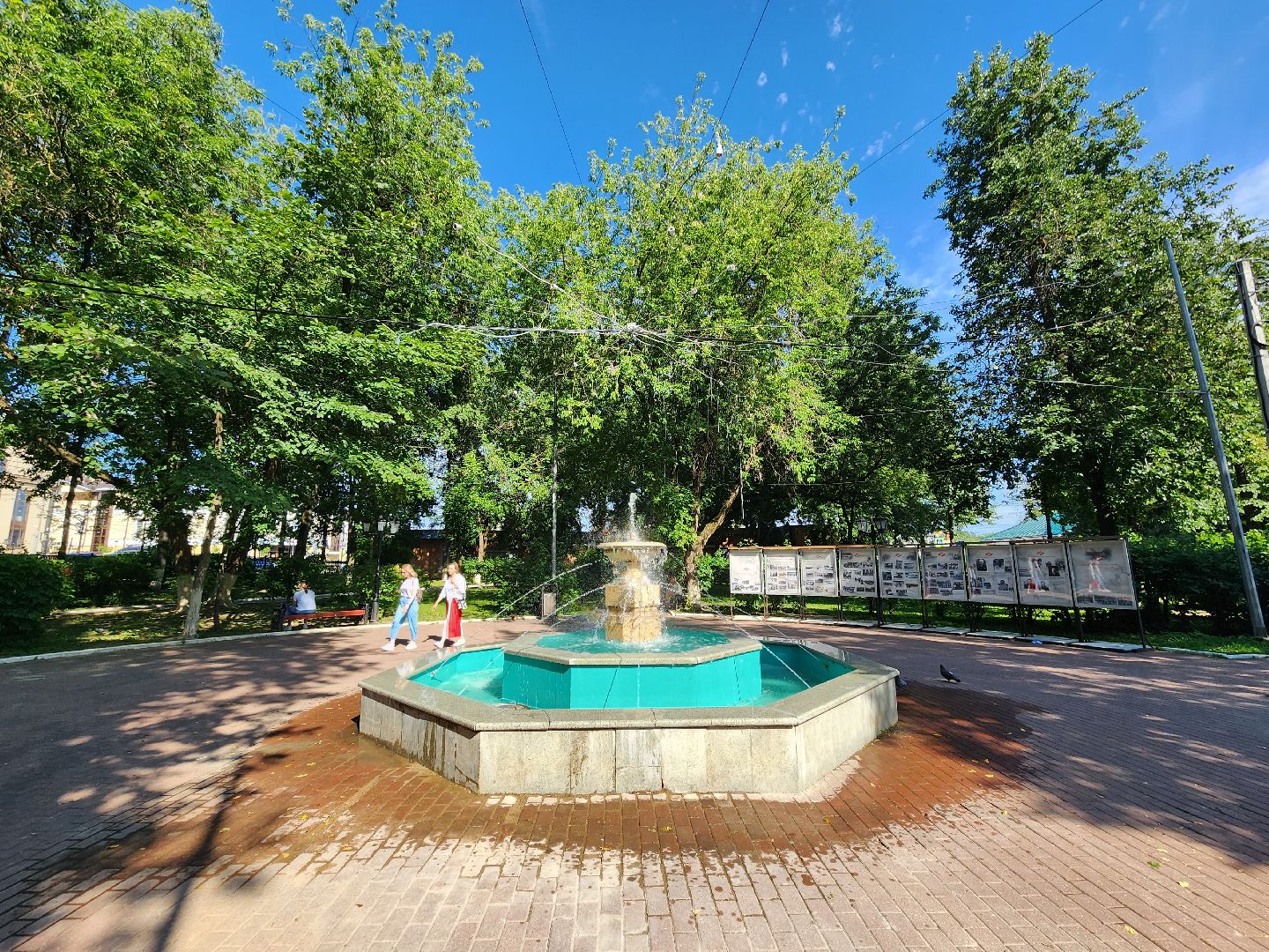 Звенигород, благоустройство, фонтаны, туризм