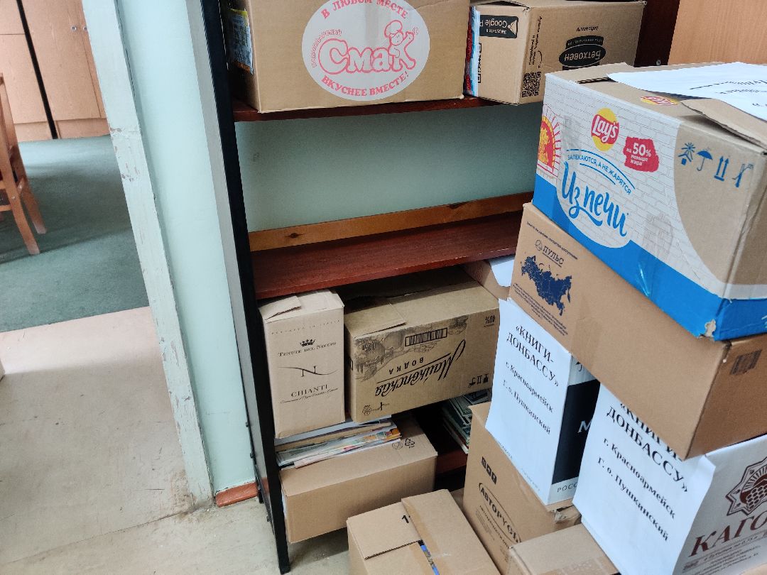 Красноармейск, книги для Донбасса, Минпросвещения, русская литература, общество