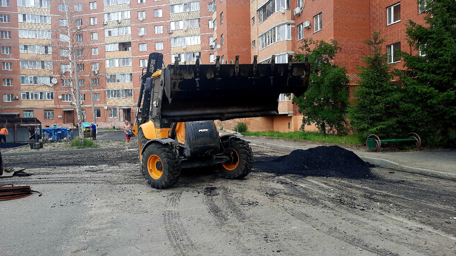 #Шатура, #новый_асфальт