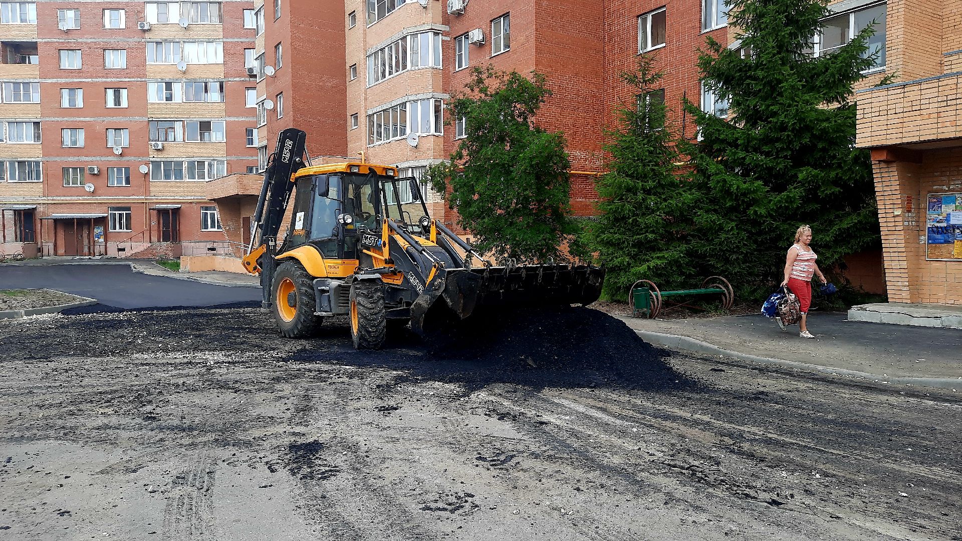 #Шатура, #новый_асфальт