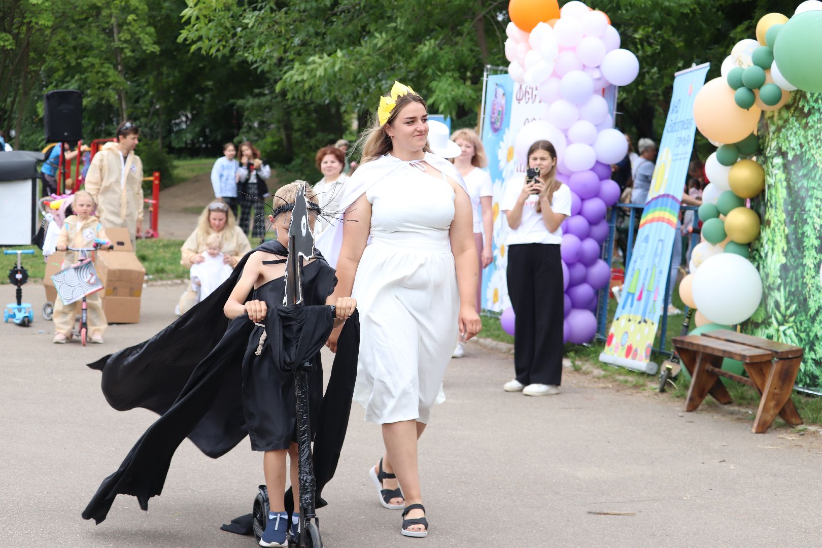 праздник, фестиваль, конкурс, дефиле, семья, Фрязино