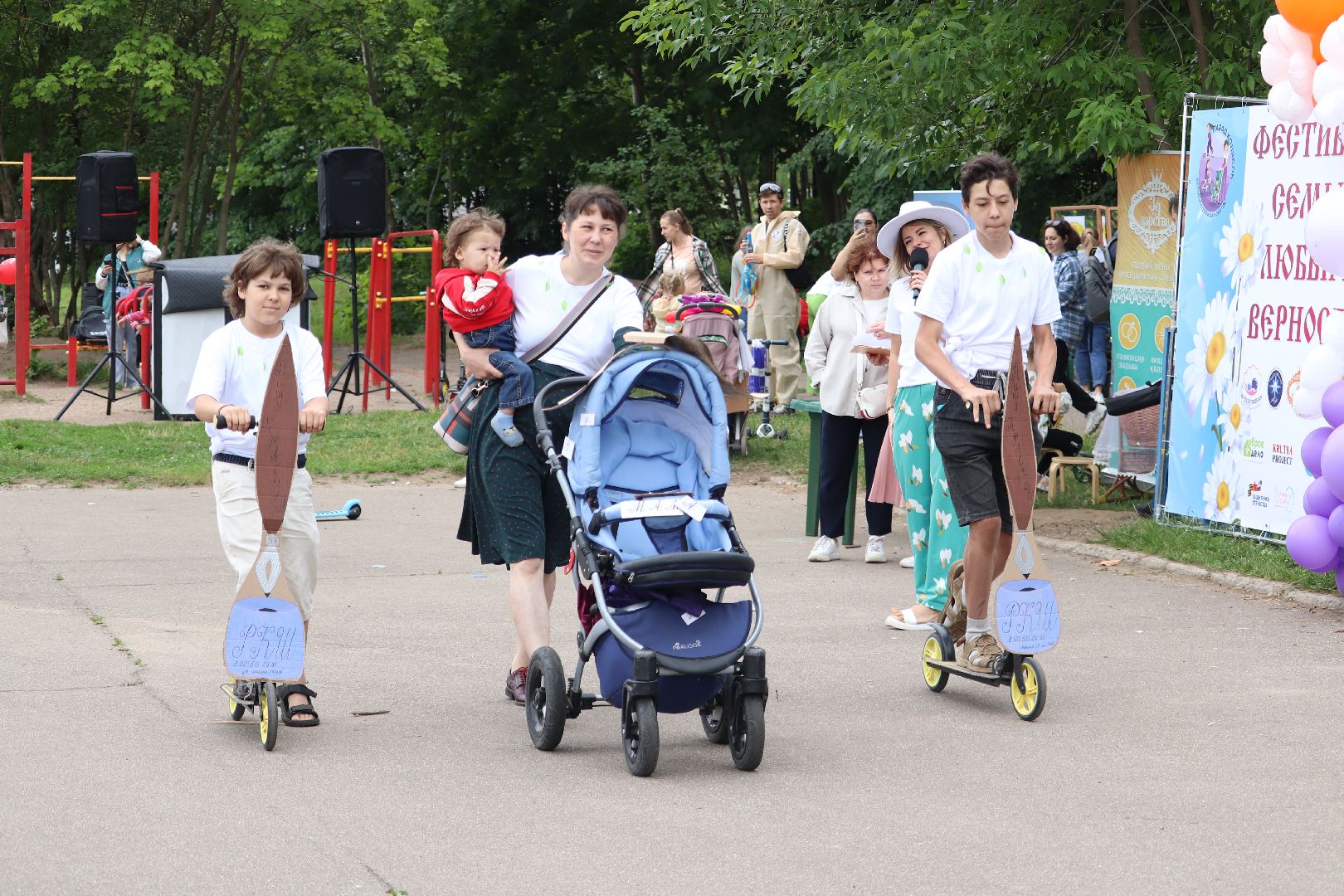 праздник, фестиваль, конкурс, дефиле, семья, Фрязино