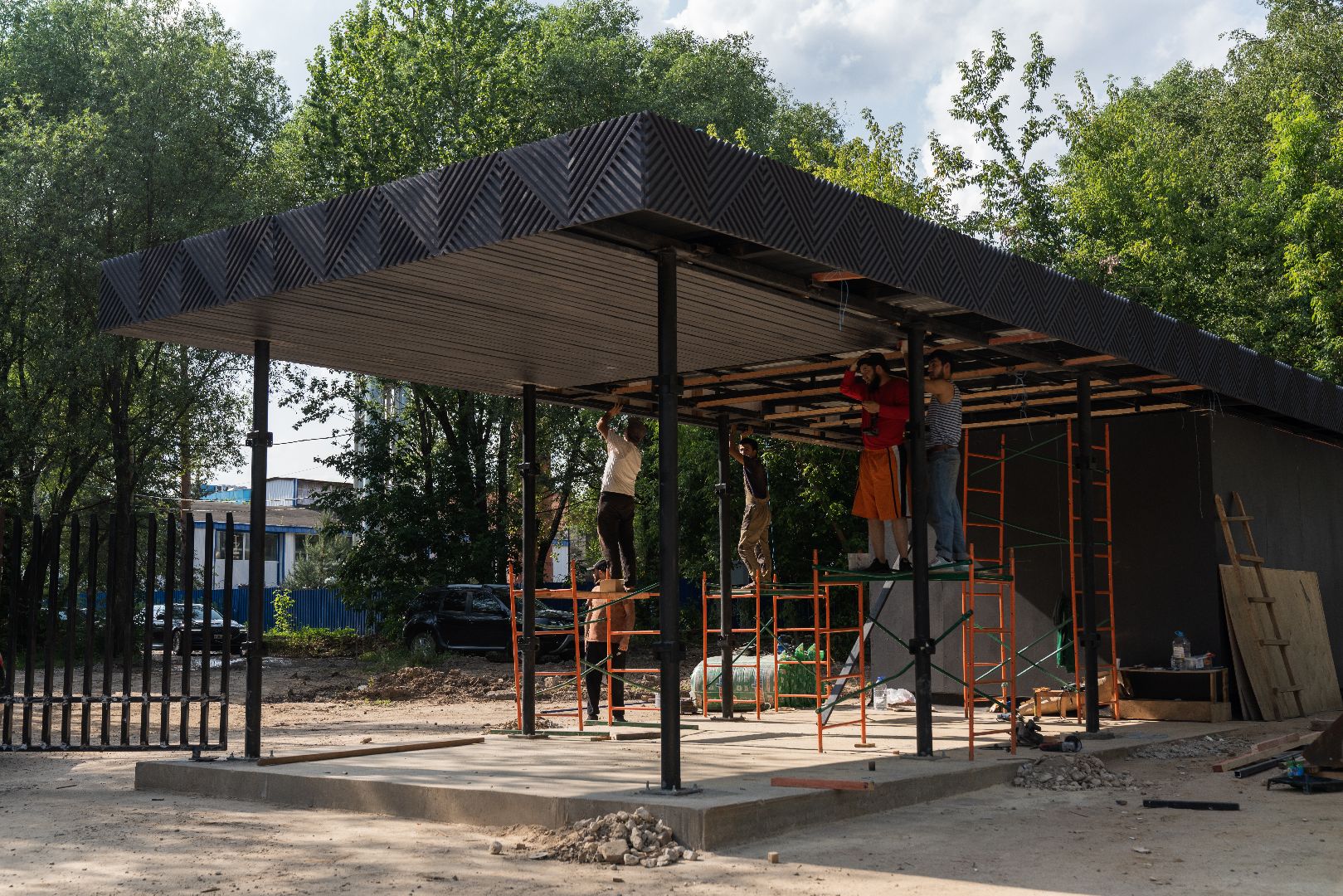 Парк Взлёт, Вячеслав Фетисов, Домодедово