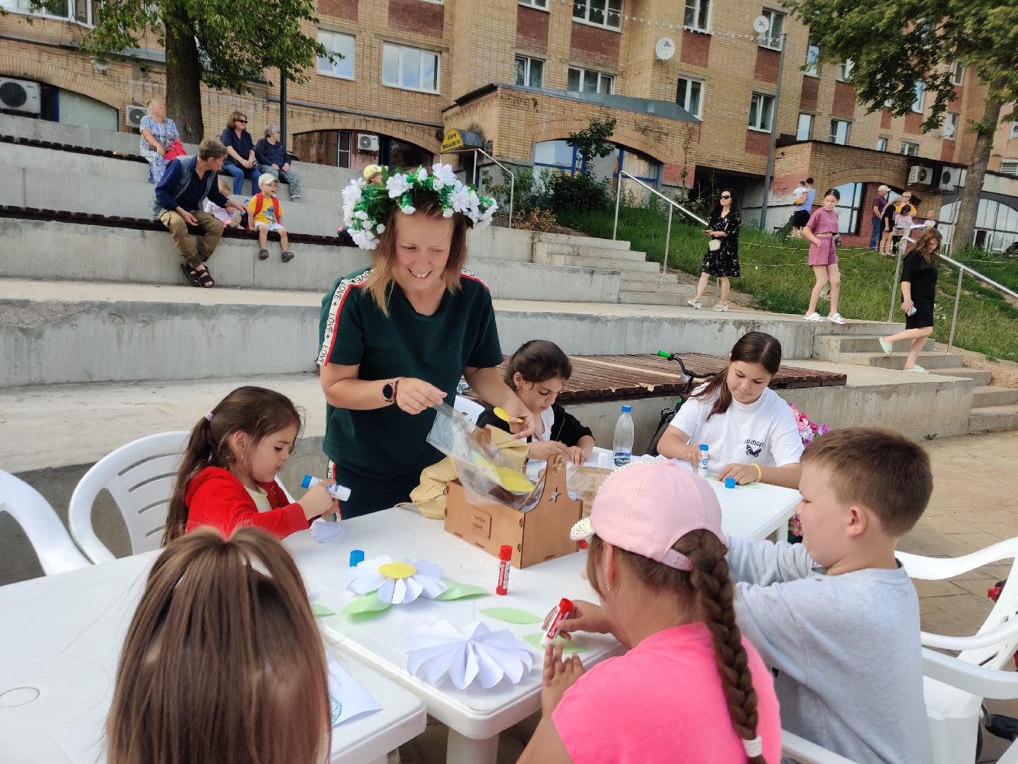 Красноармейск, Пушкинский, день семьи, мастер-класс, ромашка