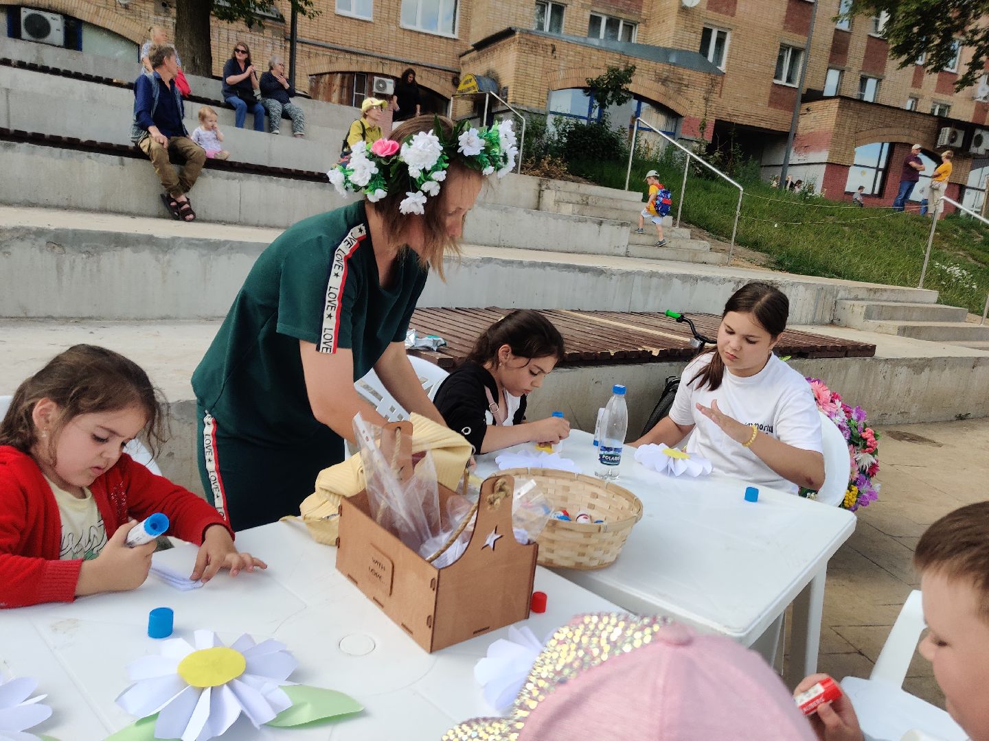 Красноармейск, Пушкинский, день семьи, мастер-класс, ромашка