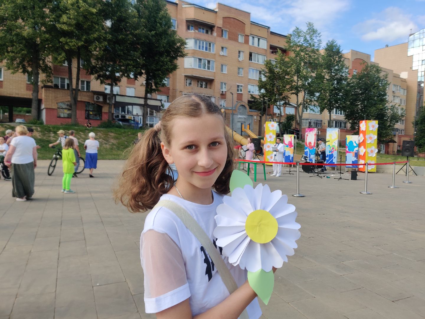 Красноармейск, Пушкинский, день семьи, мастер-класс, ромашка