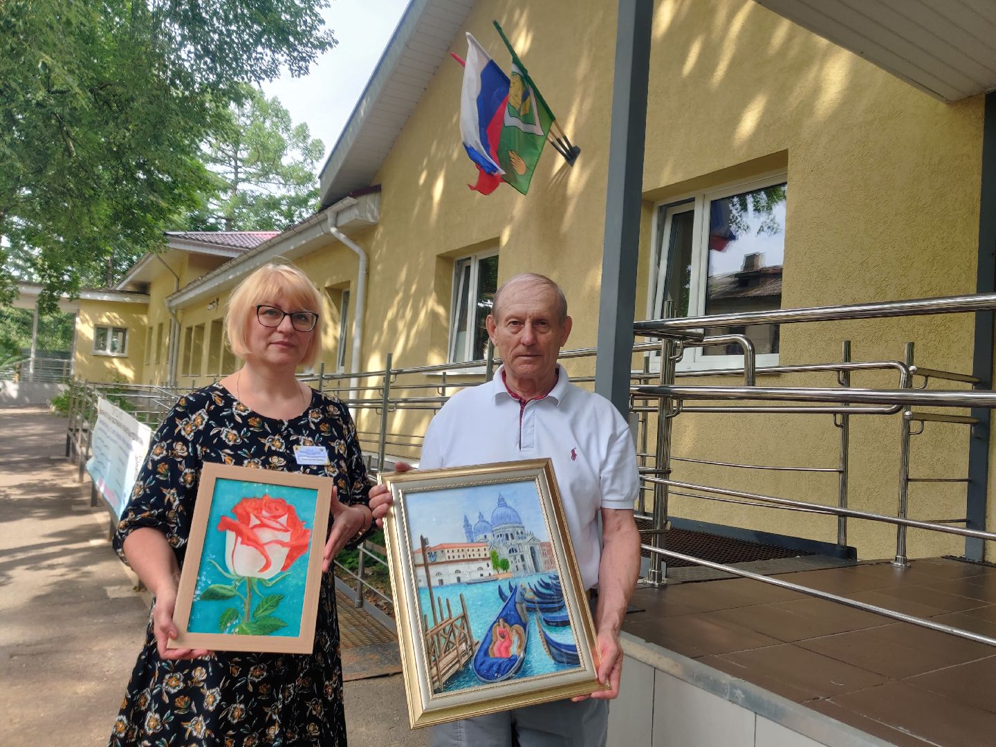 Красноармейск, Пушкинский, художник, картины в дар