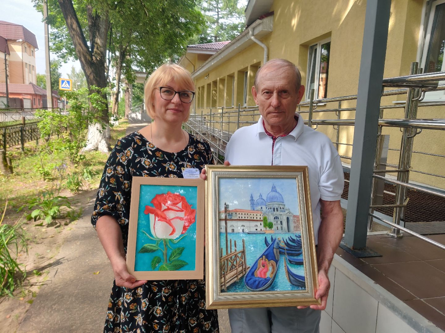 Красноармейск, Пушкинский, художник, картины в дар