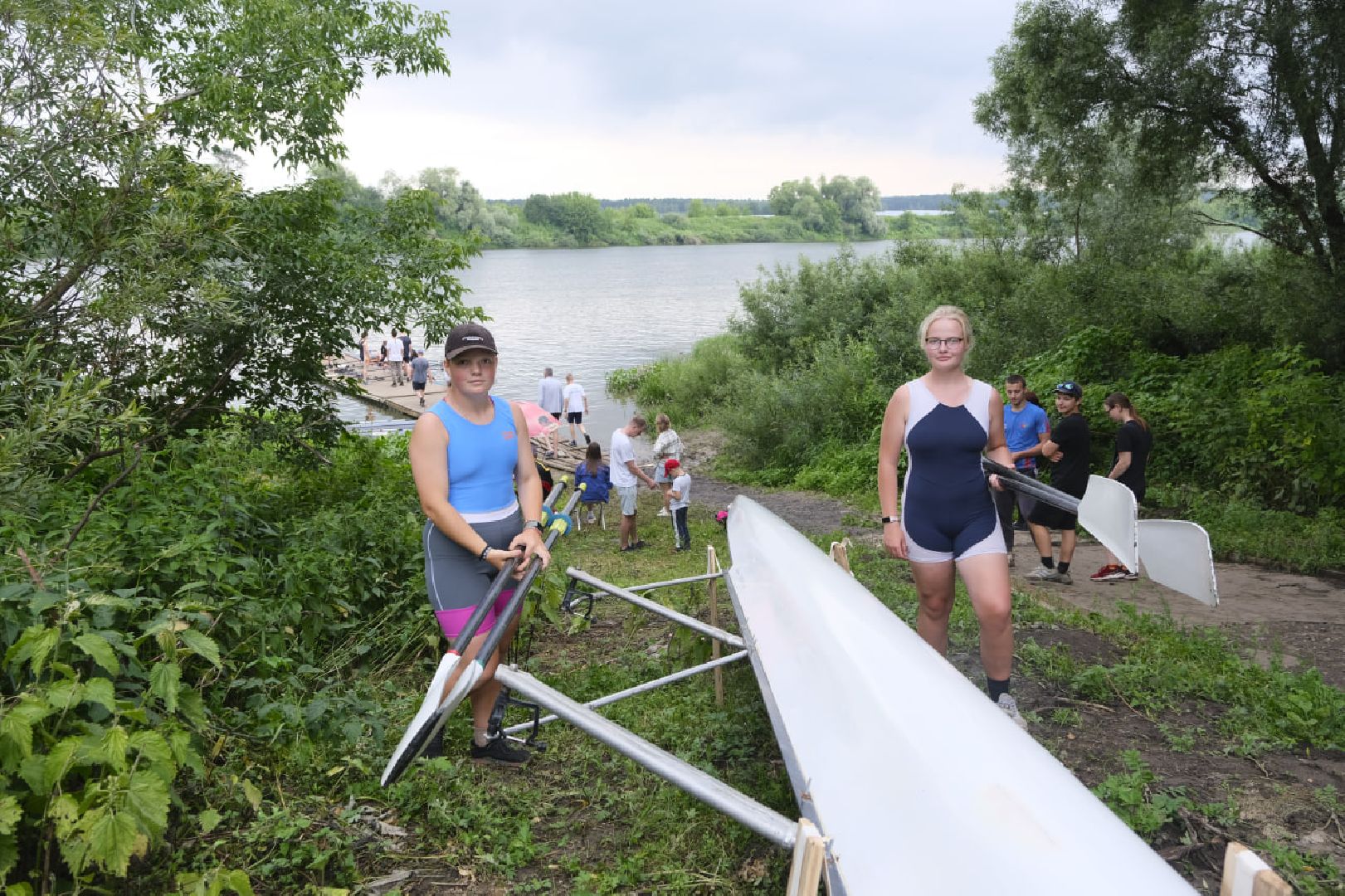 Пущино, гребля