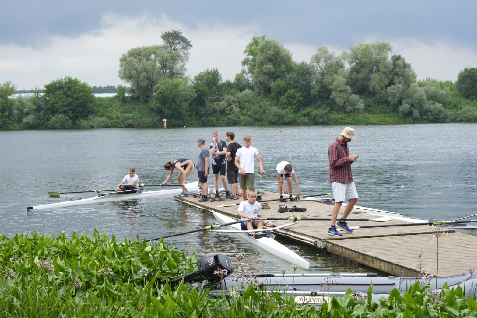 Пущино, спорт, гребля