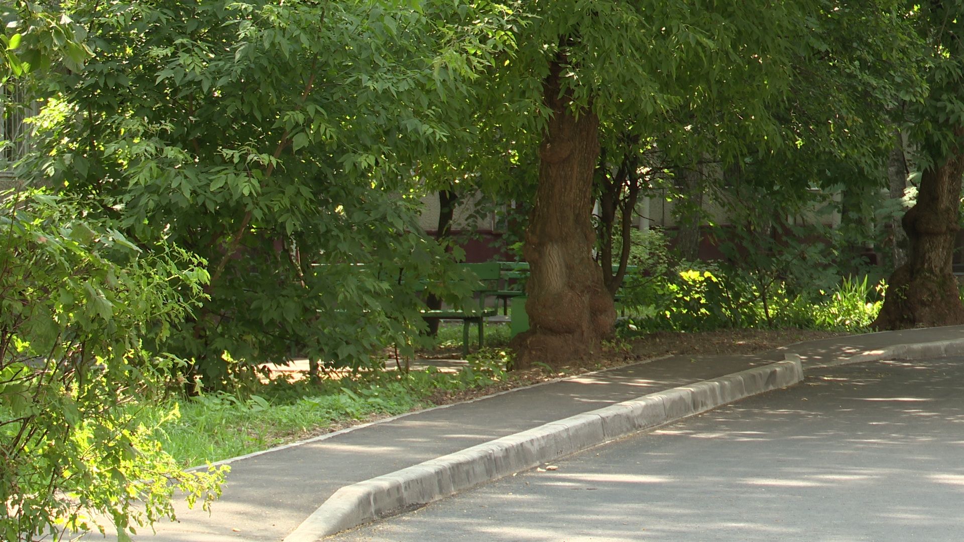 Реутов, новый асфальт, благоустройство, детская площадка