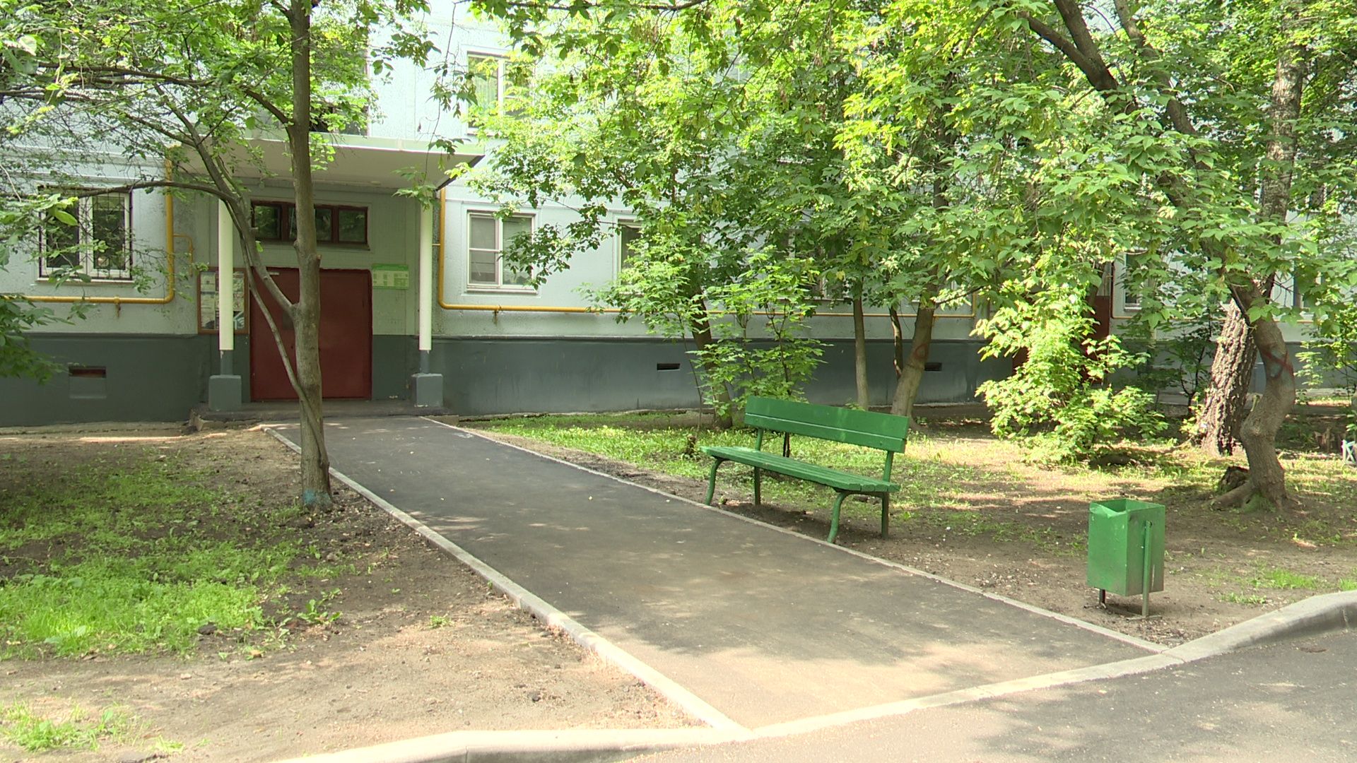 Реутов, новый асфальт, благоустройство, детская площадка