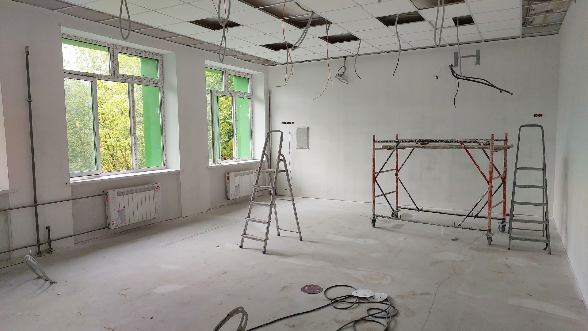 строительство, школа, образование, серпухов, ремонт школы,