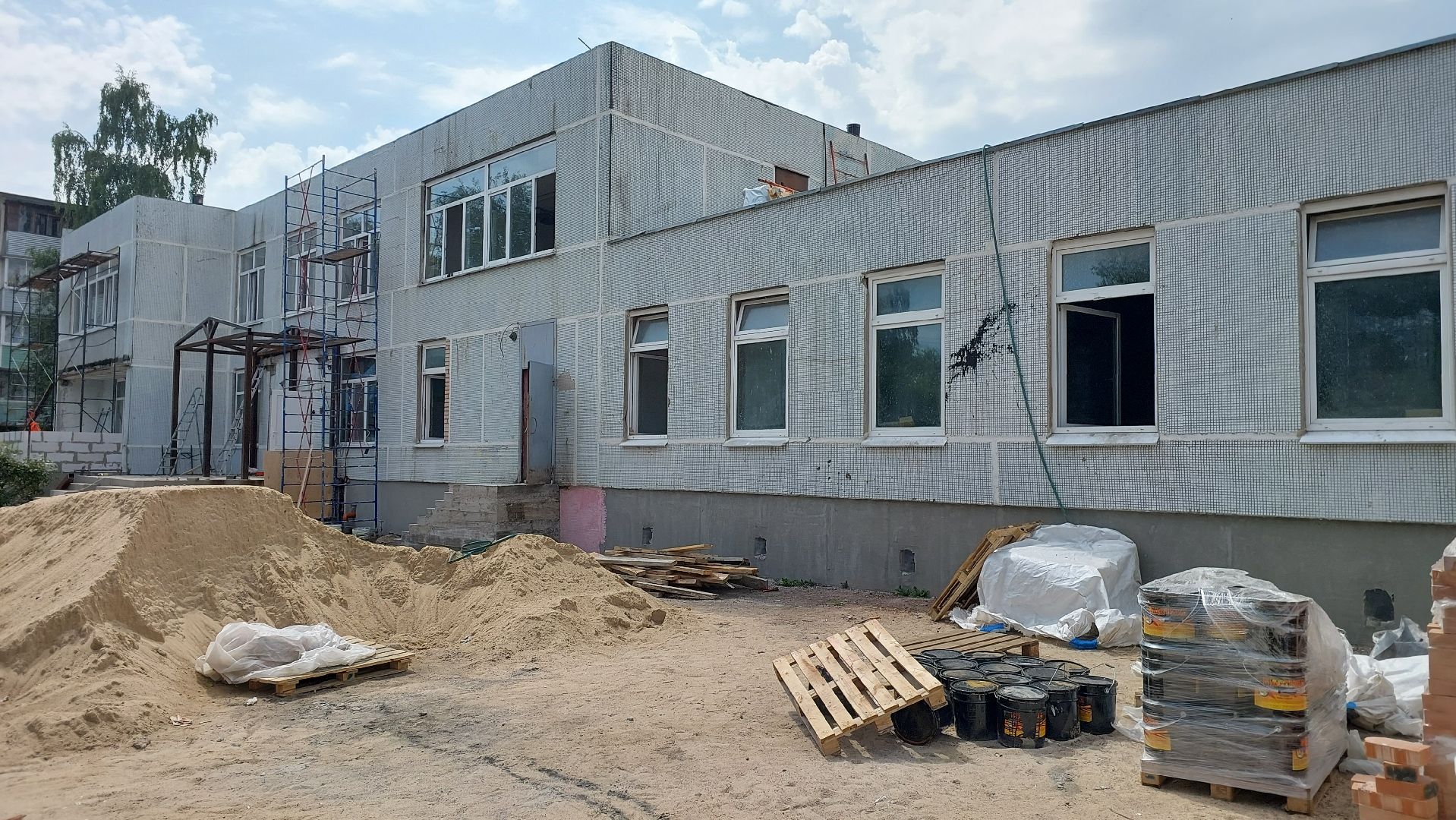 детский сад, пищеблок, оборудование кухни, серпухов, ремонт детского сада,