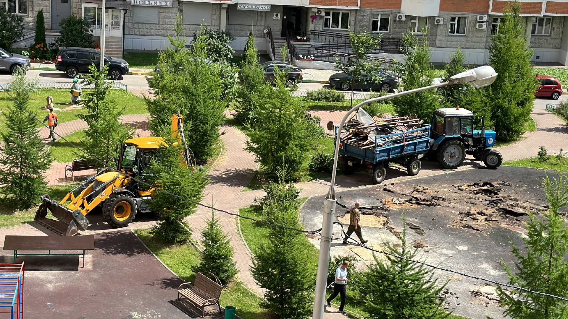 Одинцово, Благоустройство, Новая площадка, Подмосковье