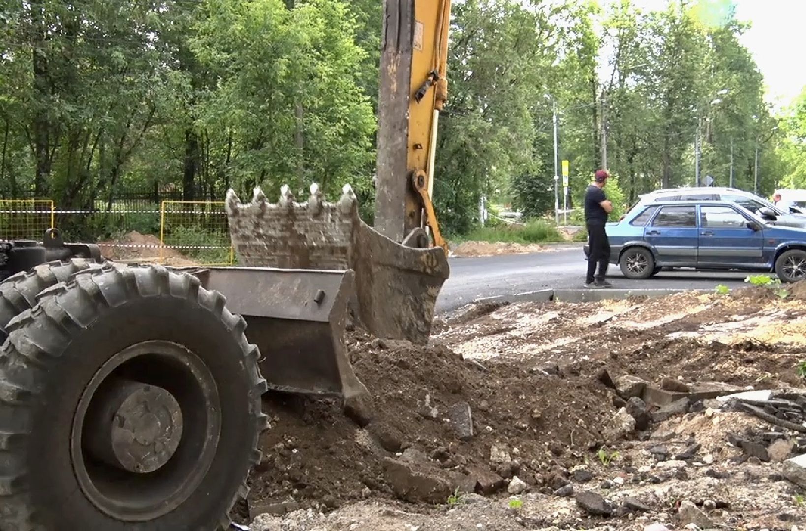 Клин, транспорт, дороги, перемены, общество