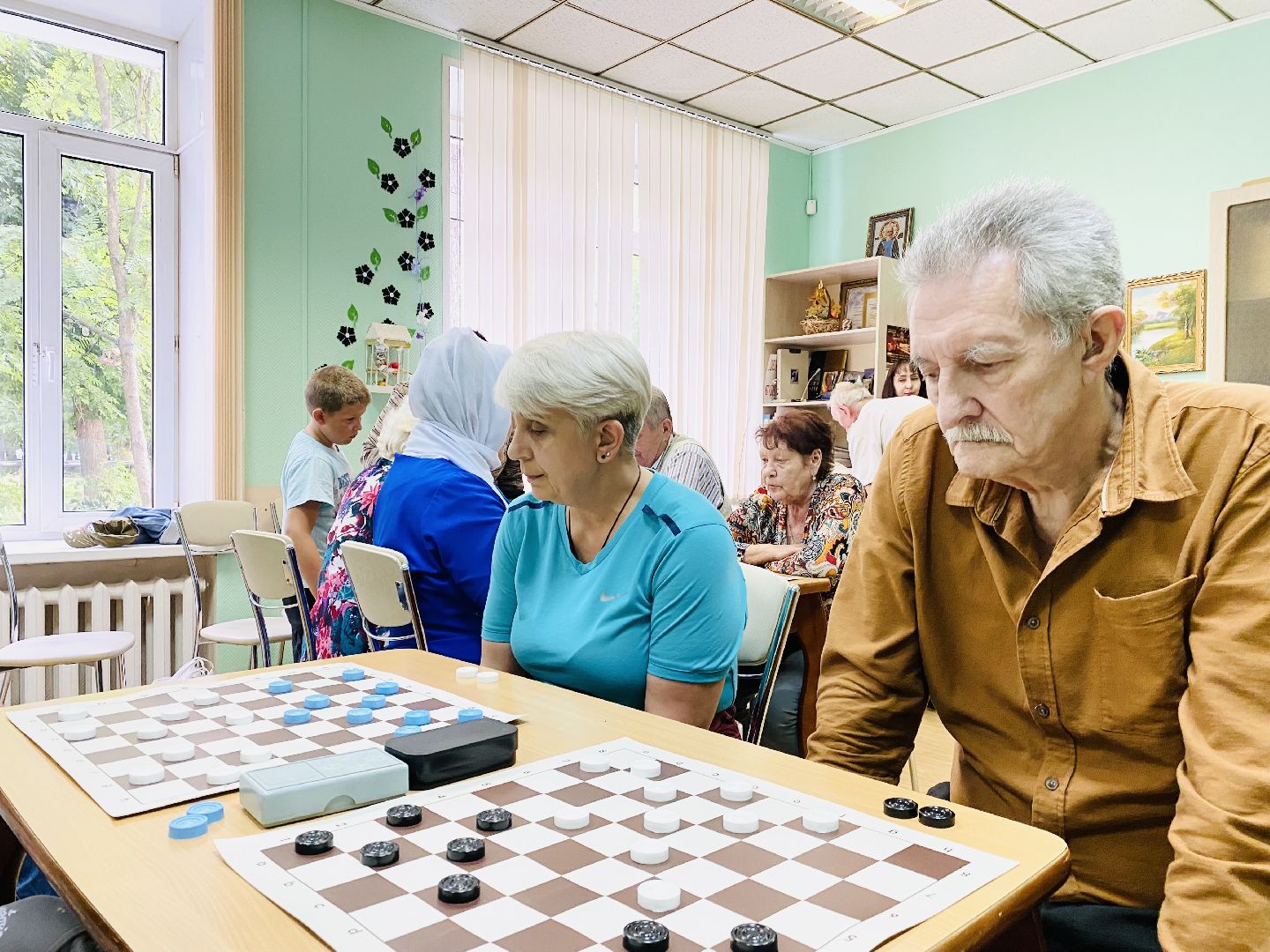 Домодедово, турнир, русские шашки, активное долголетие, почтенный возраст
