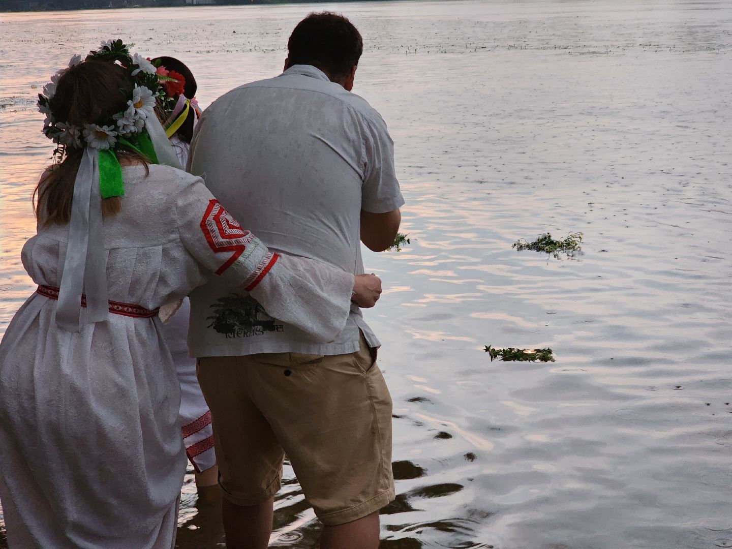 Долгопрудный, Ивана-Купала, обряд, огонь, венок