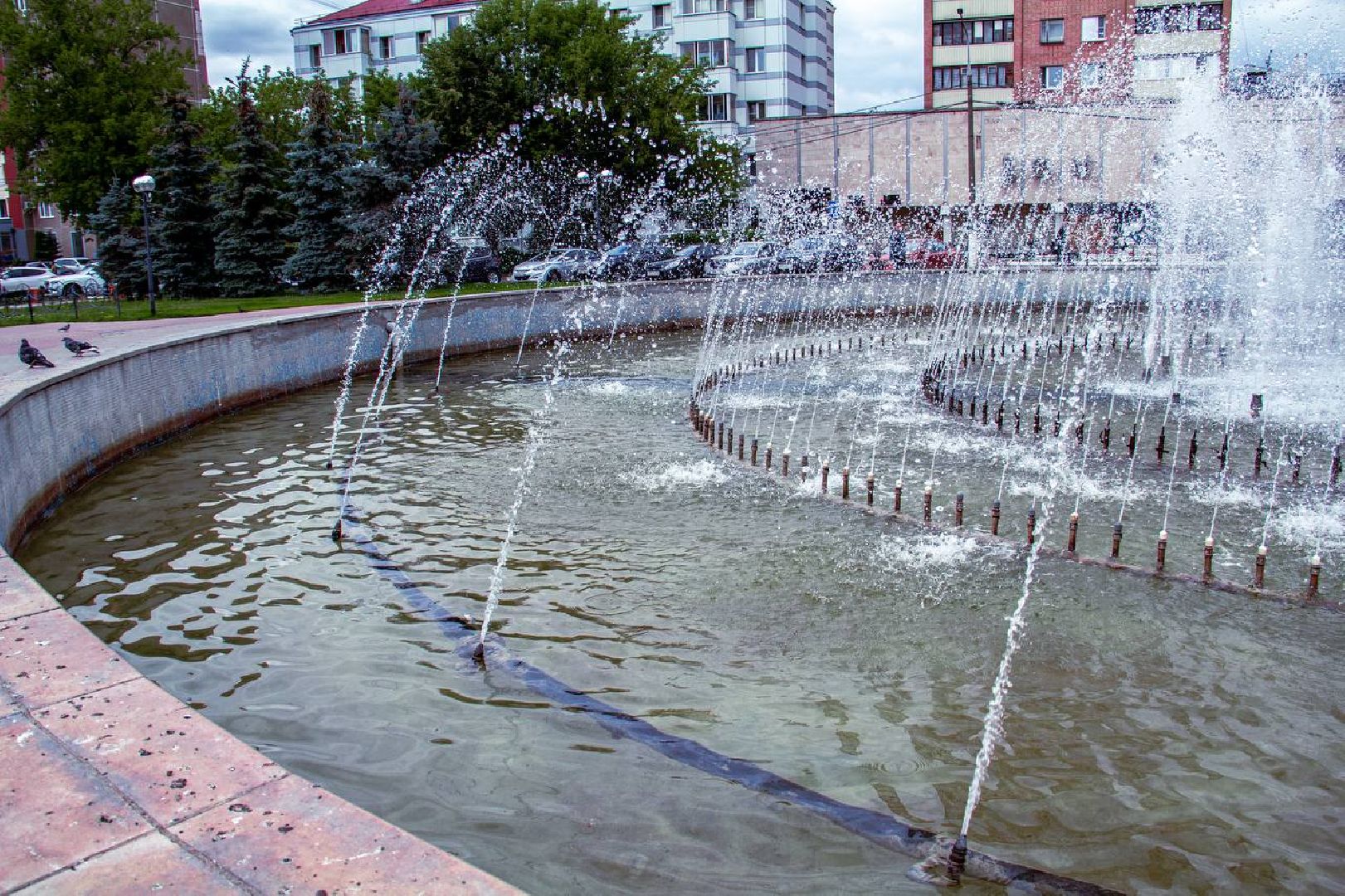 Подольск, фонтан