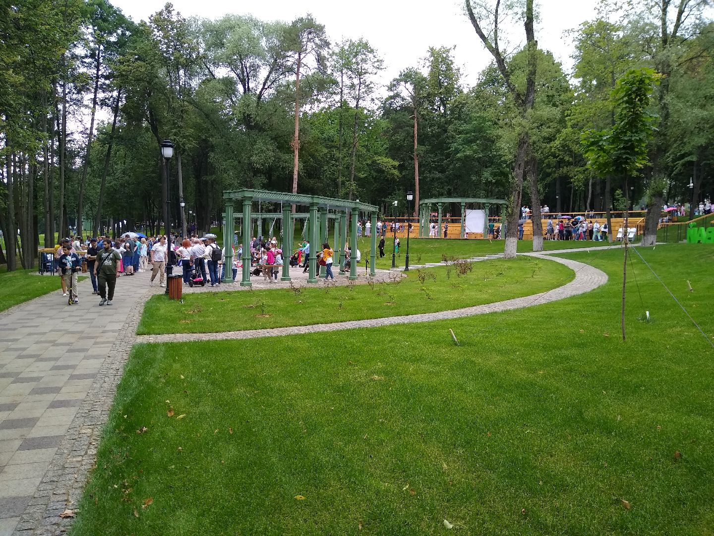 Раменское, благоустройство, парк, открытие после реконструкции