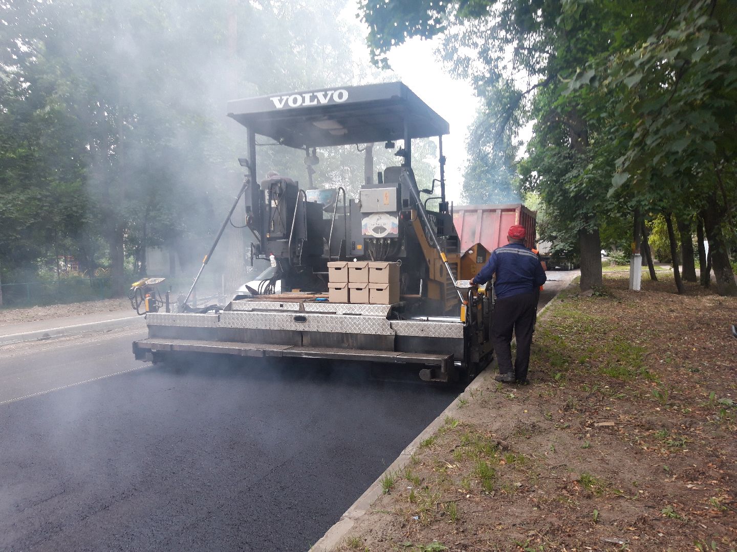 доброе дело, ремонт дорог,