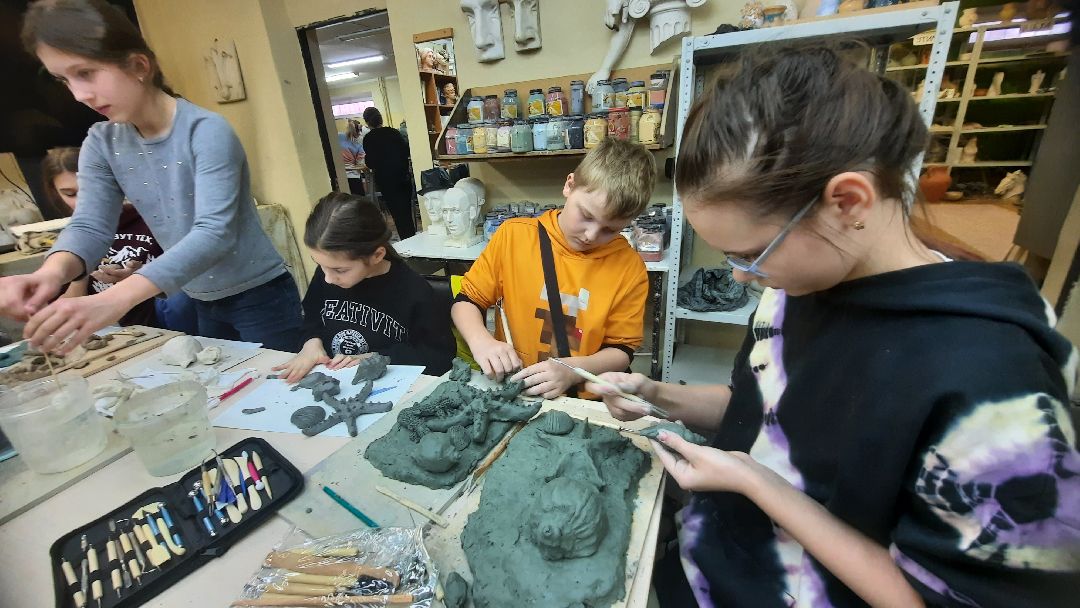 Наро-фоминск, школа искусств, художественная школа, конкурс, лепка, скульптура, дети, глина, детский конкурс,