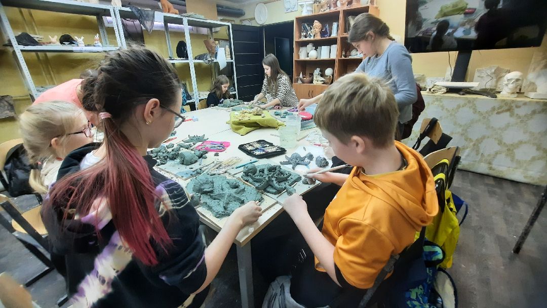 Наро-фоминск, школа искусств, художественная школа, конкурс, лепка, скульптура, дети, глина, детский конкурс,