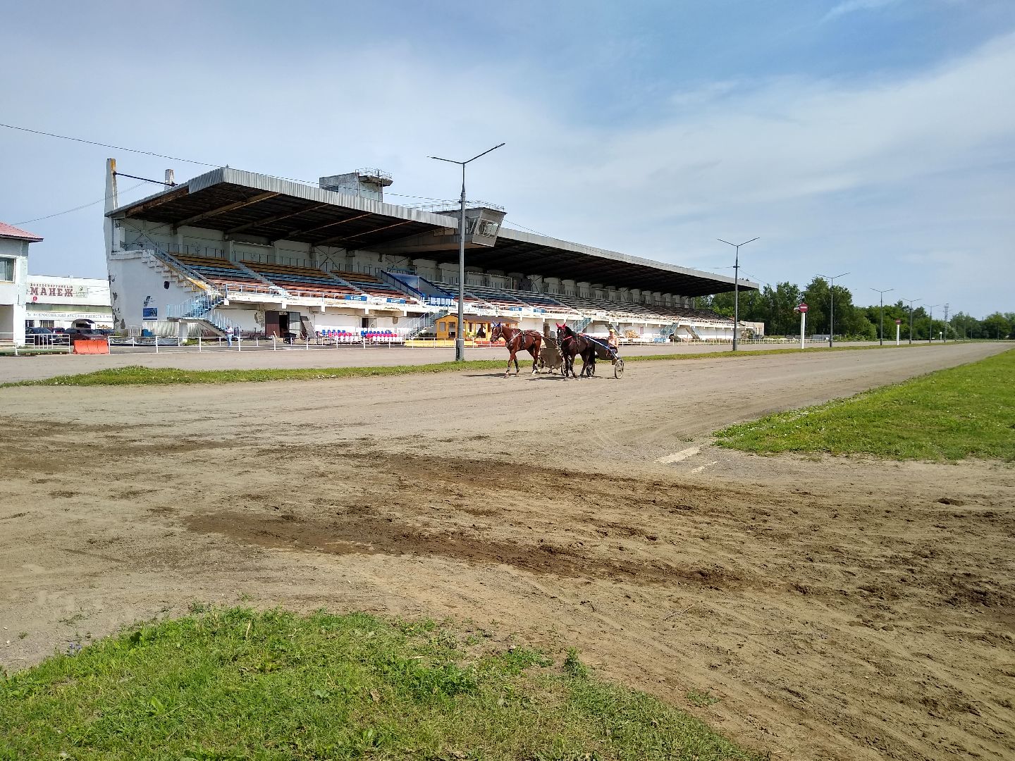 Раменское, спорт, на Раменском ипподроме разместили 160 лошадей