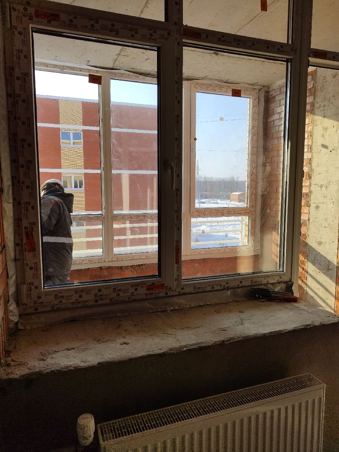 Истра, новостройка, строительство домов, люди