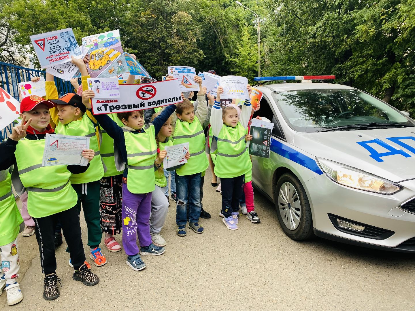 Домодедово, полиция, инспектор, ПДД, ГИБДД, акция