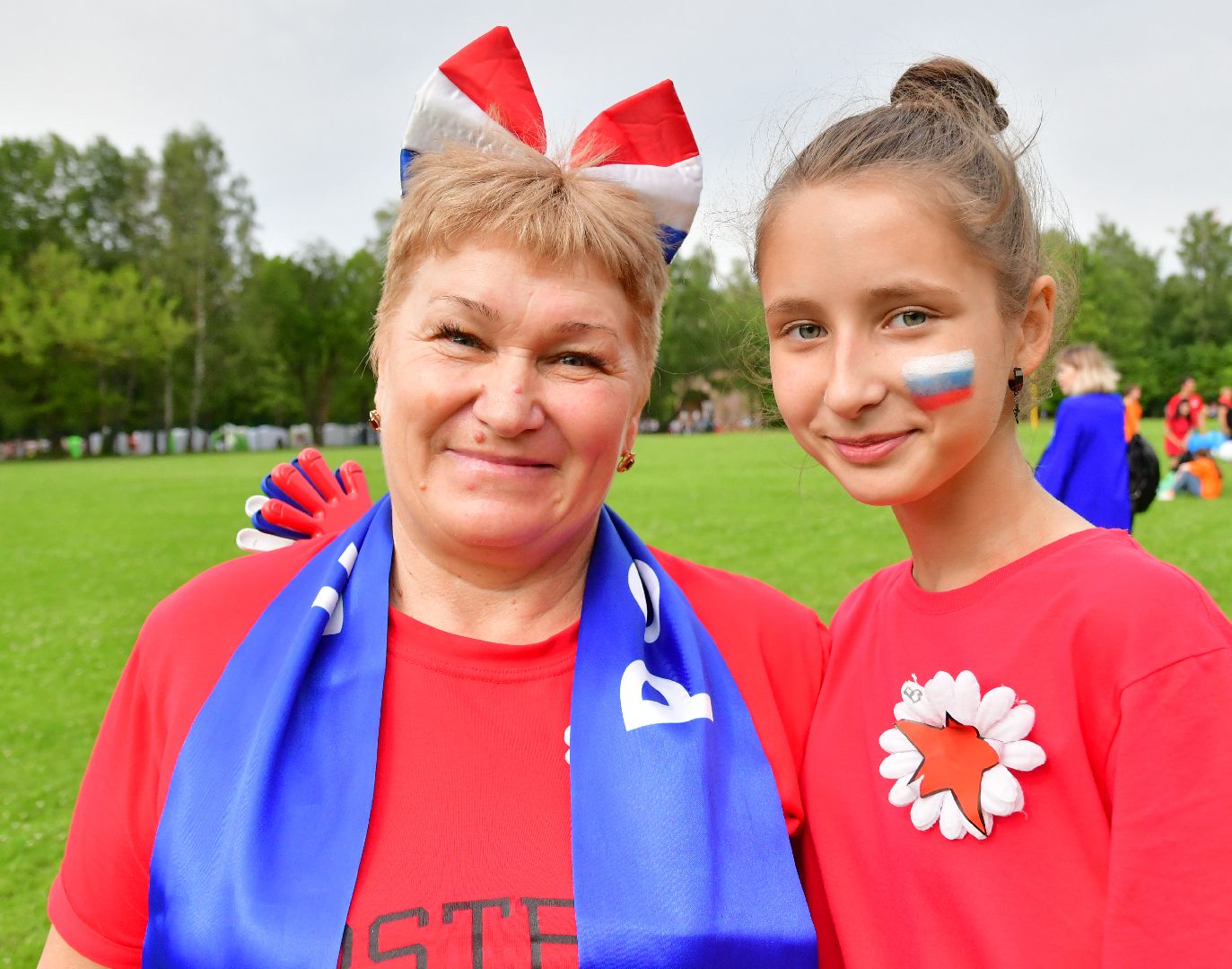 Ступино, парк имени Островского, День семьи, любви и верности