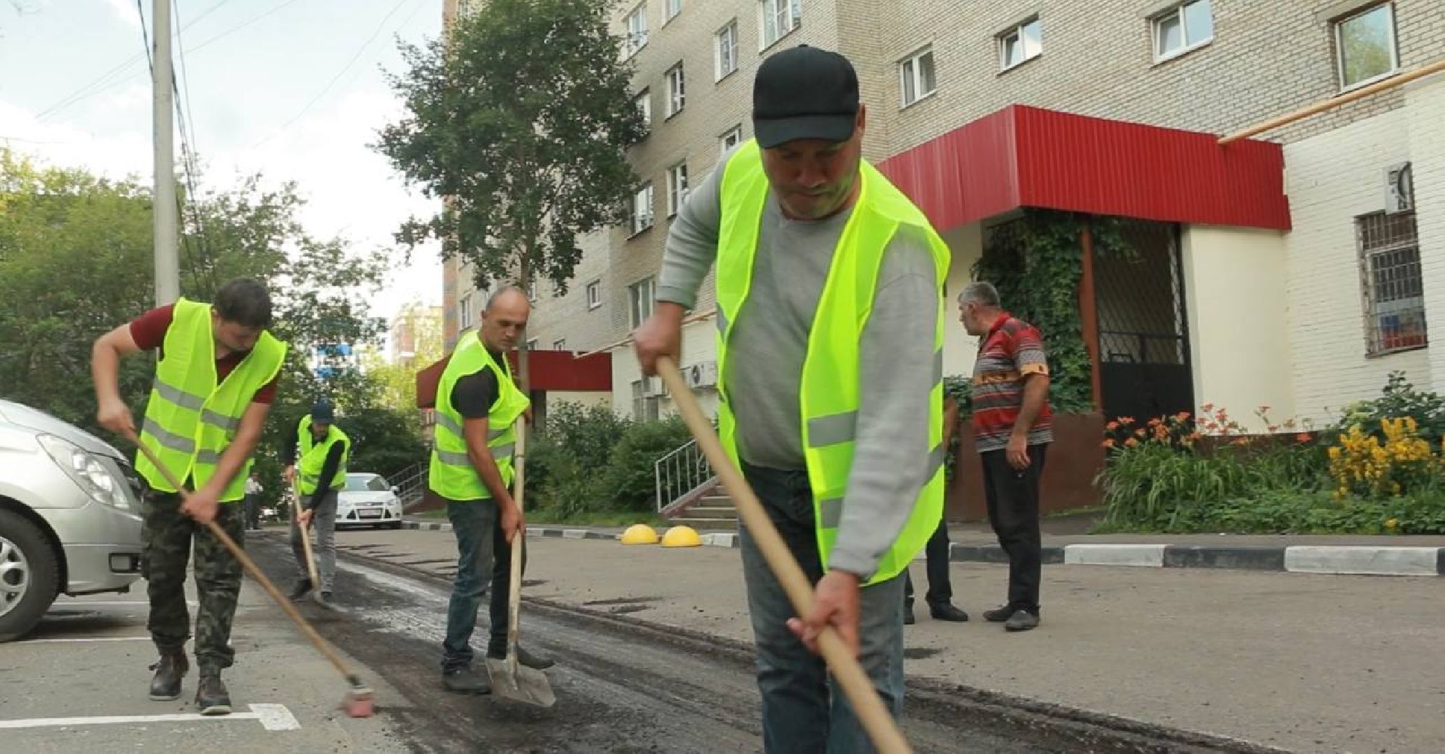 Солнечногорск, асфальт, замена, ремонт, ямы