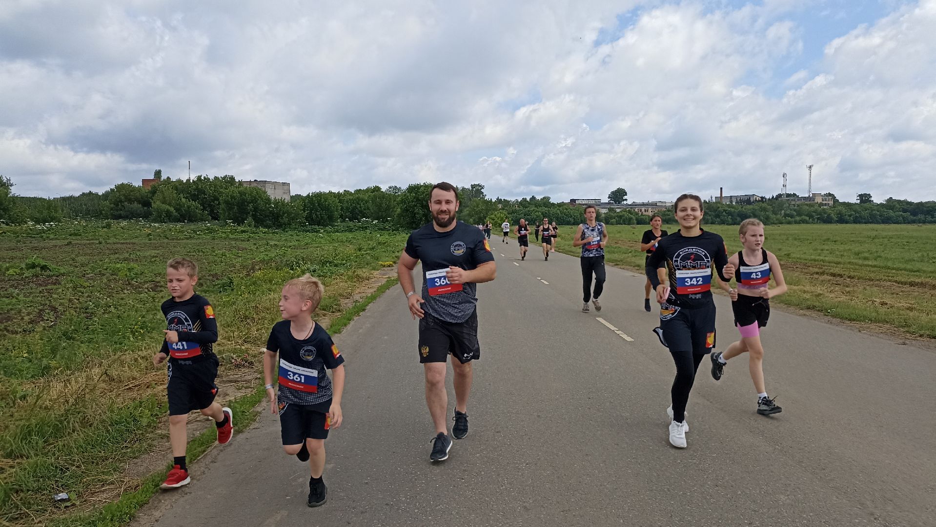 Серпухов, Подмосковье, Бокс забег, спорт, новый пляж на Оке