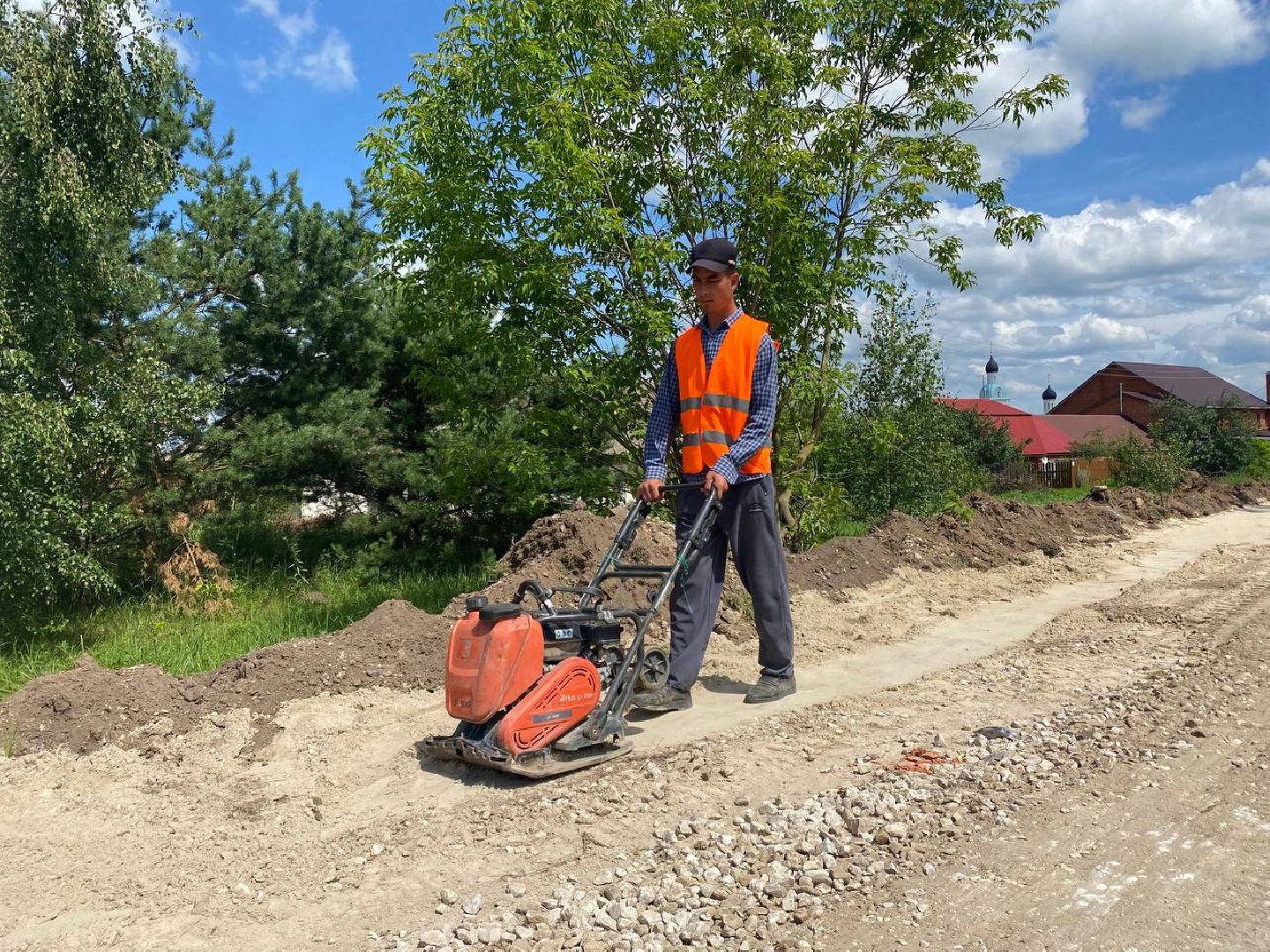 серпухов, лукьяново, строительство дорог, дороги, новый асфальт,