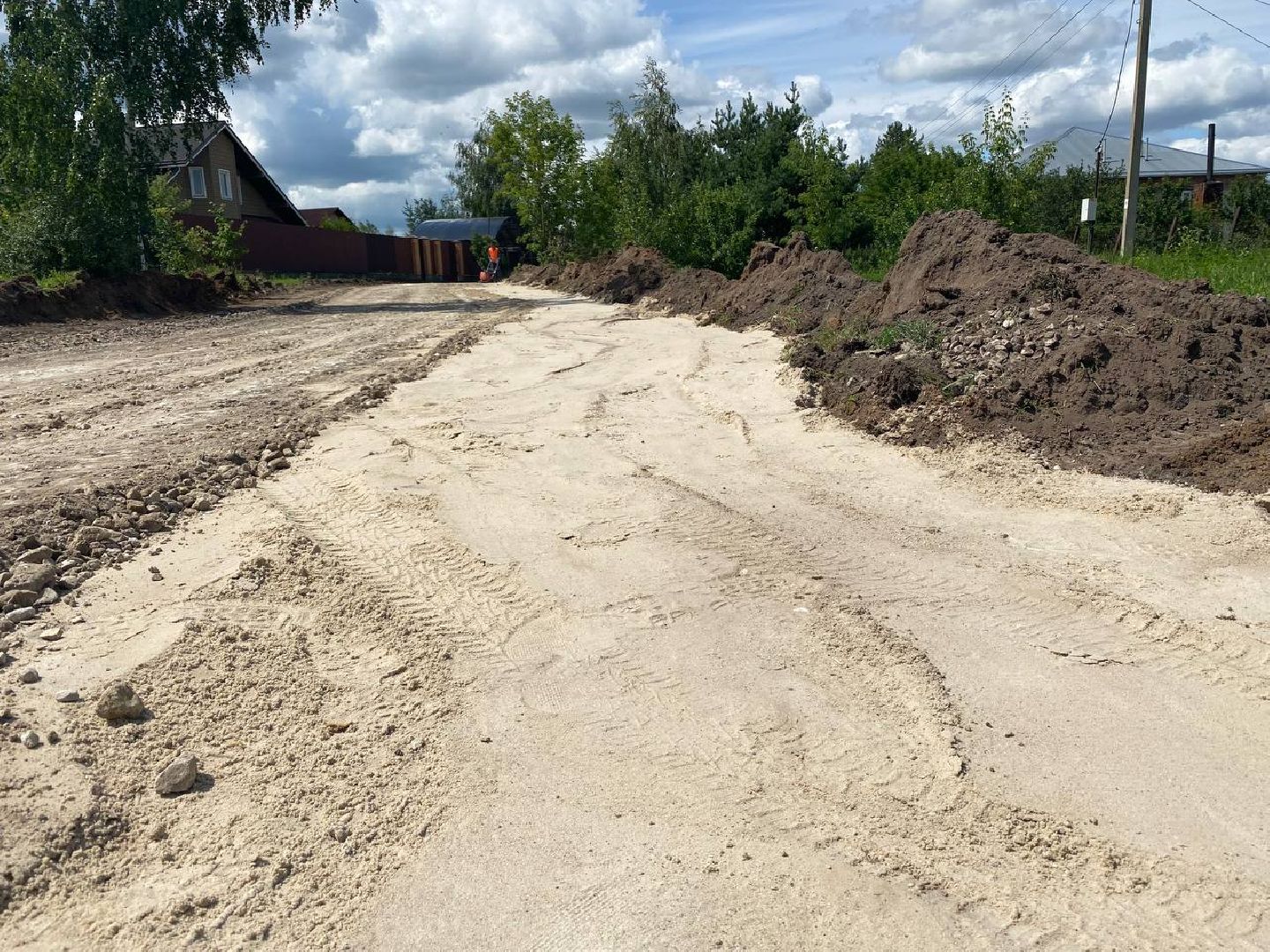 серпухов, лукьяново, строительство дорог, дороги, новый асфальт,