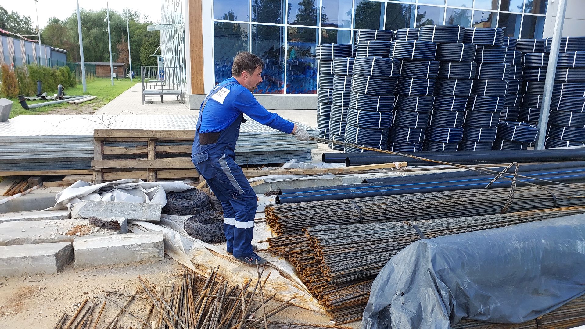 спорт, роллердром, серпухов, парк питомник, строительство, русский медведь,