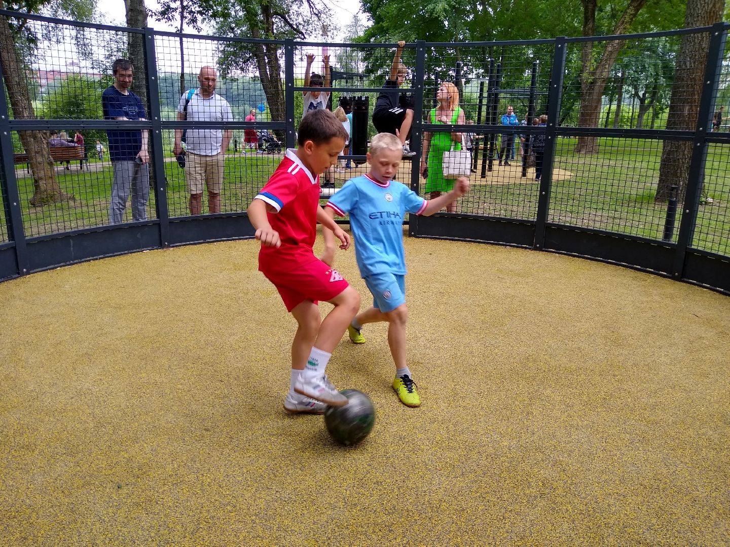 Раменское, благоустройство, парк, спортивная зона