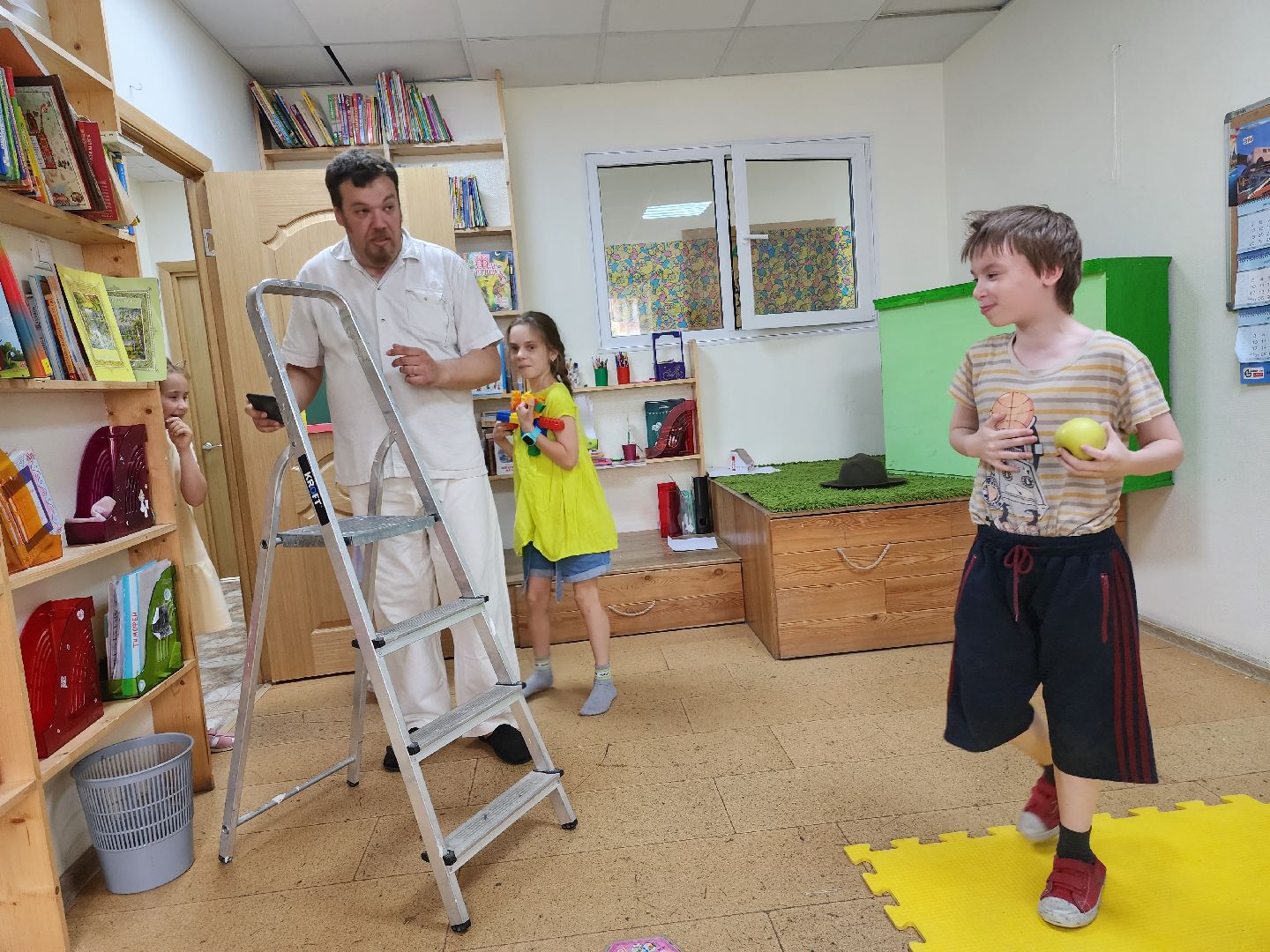 Долгопрудный, летний лагерь, вторая смена, театр, дети