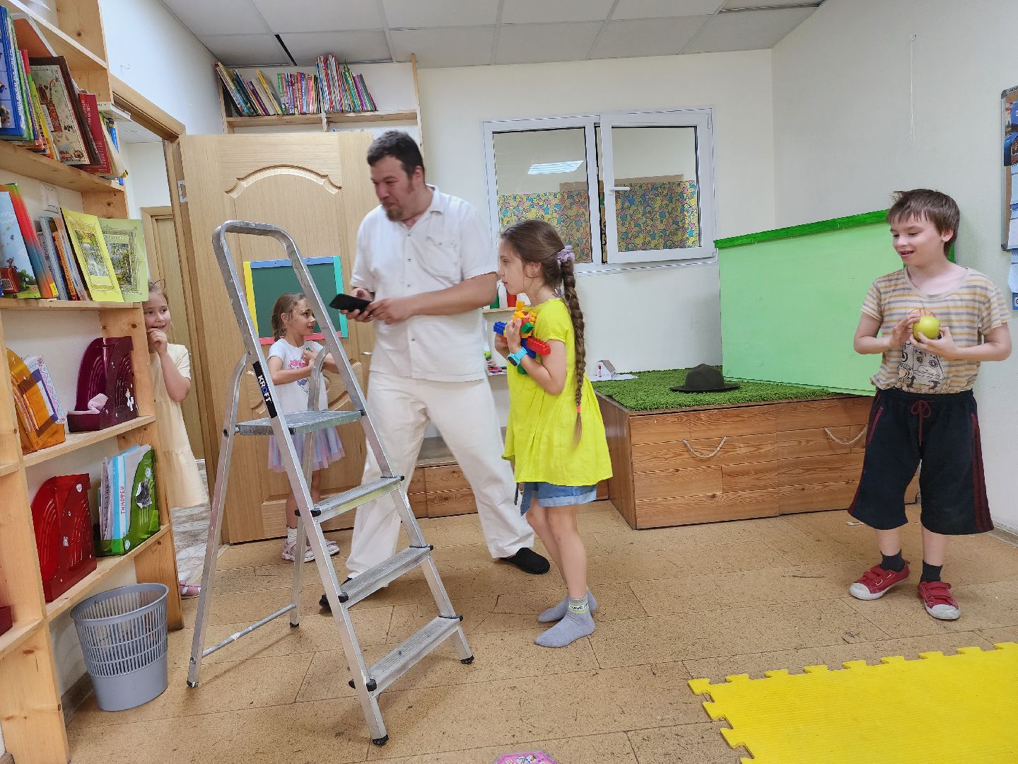 Долгопрудный, летний лагерь, вторая смена, театр, дети