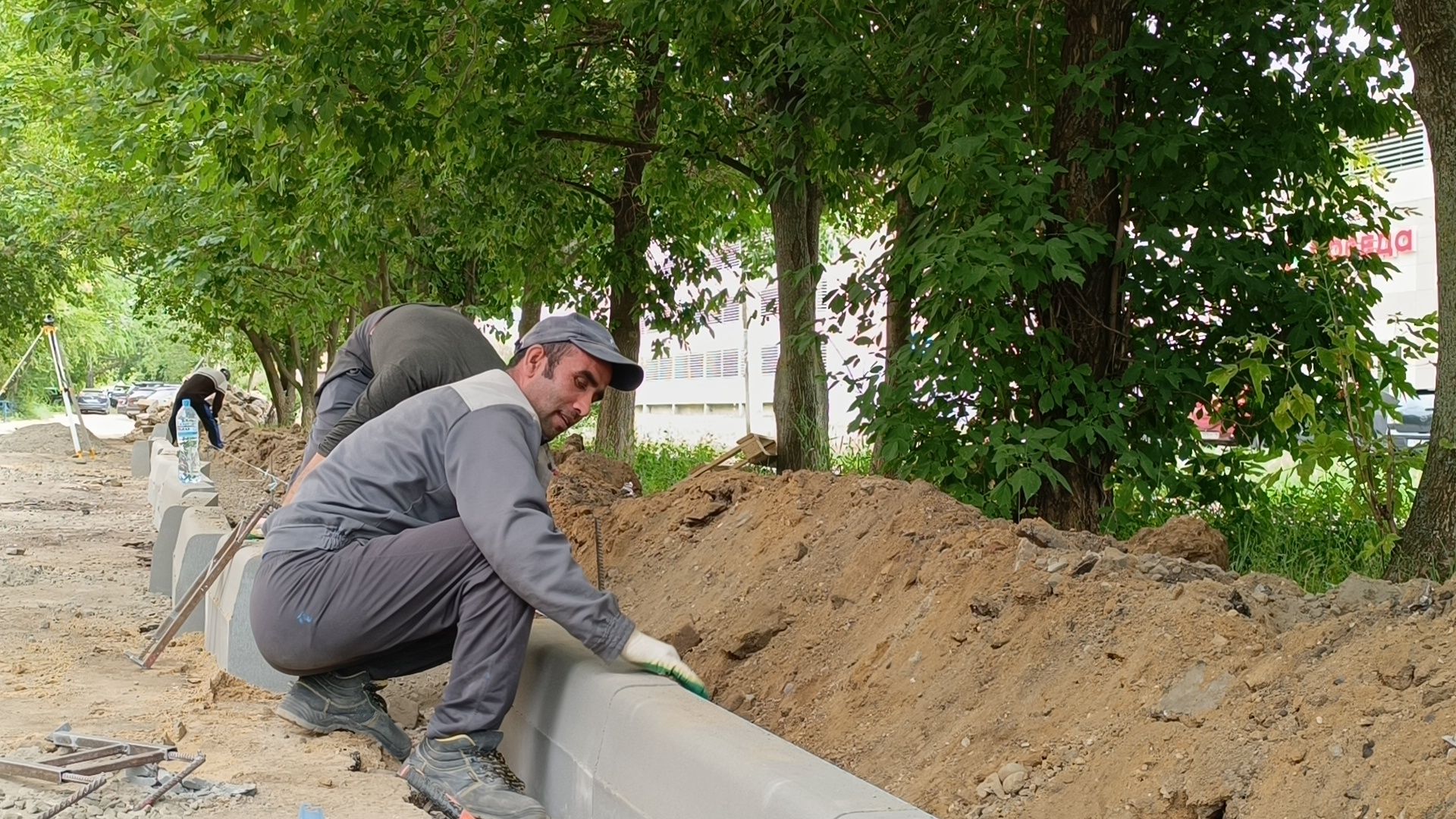 Лобня, двор, благоустройство