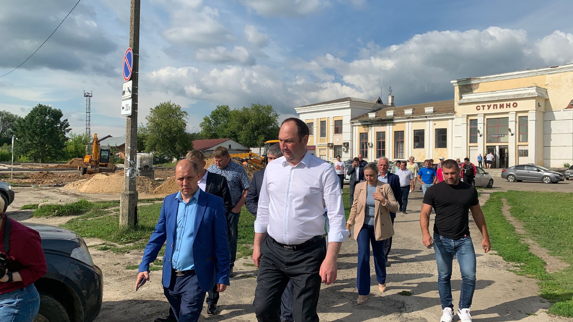 Ступино, ж/д вокзал, реконстркуция площади, жилье и городская среда