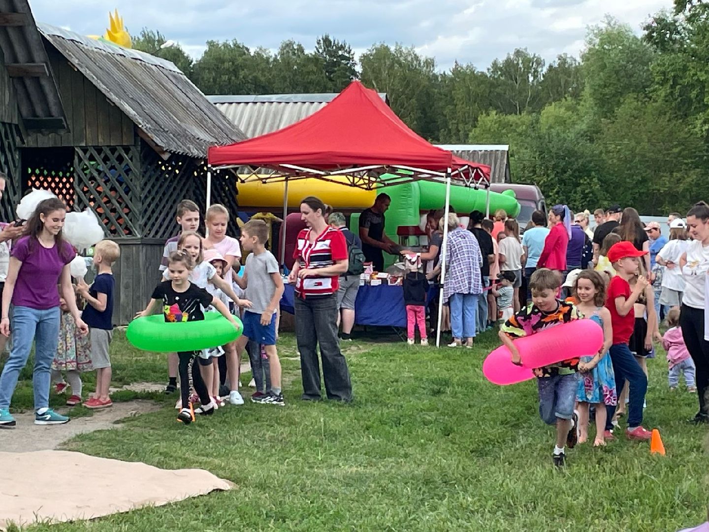 Раменское, культура, День рыбака в посёлке Гжелка